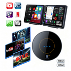 Playaibox CarPlay Ai Box 4GB+64GB Car Smart Box Android15 Wireless Apple Android Auto CarPlay Adapter AiBox Android 15 Carplay