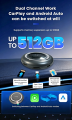 PlayAiBox15 System Car Multimedia 4G 64GB CarPlay Android 13 Tbox with Massive Apps AI Video Box Wireless Adapter for Youtube