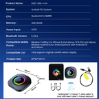 Playaibox 4G+64GB Carplay Android Auto Stereo Video Car Adapter Ai Car Play Box Android 15 Universal Module Wireless Car Play