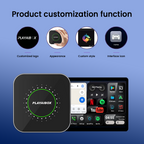 PlayAiBox Qualcomm 6115 Android Box 4G + 64GB CarPlayAndroid 15 Tbox with a Large Number of Apps, AI Video Box, Wireless Adapter