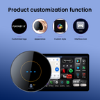 Playaibox CarPlay Ai Box 4GB+64GB Car Smart Box Android15 Wireless Apple Android Auto CarPlay Adapter AiBox Android 15 Carplay