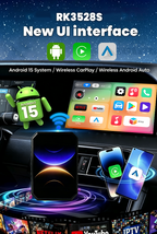 Carplay Wireless Adapter, AI Box Carplay Supports for Netflix/YouTube/TF Card, 2GB+16GB Magic Box Adapter, Plug & Play