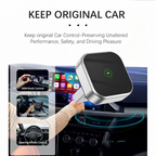 Automatic Connection Wireless CarPlay Adapter 2 in 1 Plug and Play Smart Box for Cars