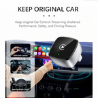 Wireless CarPlay Adapter 2026 Upgrade Mini Design,Plug & Play  - Easy Use Fast Stable Connection Car Play for iPhone & Android