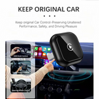 Wireless CarPlay Adapter - Fast Auto-Connect, Stable Connection,   CarPlay Adapter for iPhone & Android Auto Compatible Cars