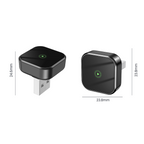 2-in-1 Wireless CarPlay & Android Auto Adapter Automatic Connection Plug and Play USB Dongle