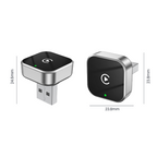 Original Car Wired CarPlay to Wireless CarPlay 2-in-1 Adapter, Supports Apple and Android Connectivity, CarPlay Box