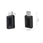 Classic Design 2-in-1 Wireless CarPlay Adapter, Stable Compatibility, Suitable for Apple and Android Car Infotainment Systems.