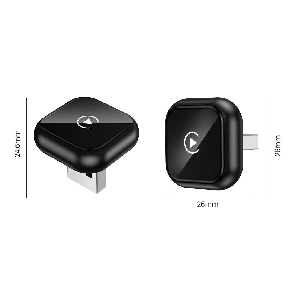 Wireless CarPlay Adapter - Fast Auto-Connect, Stable Connection,   CarPlay Adapter for iPhone & Android Auto Compatible Cars