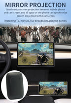 Tesla In-car Wireless CarPlay, 2+16GB Android Box, Built-in YouTube, Netflix, and Other Apps.Tesla Wireless CarPlay Android Box