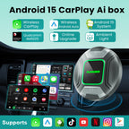 PLAYAIBOX Android 15.0 CarPlay Ai Box