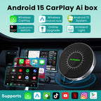 PLAYAIBOX Android 15.0 CarPlay Ai Box