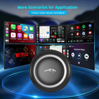 PlayAiBox15 System Car Multimedia 4G 64GB CarPlay Android 13 Tbox with Massive Apps AI Video Box Wireless Adapter for Youtube