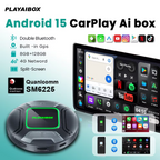 PLAYAIBOX Android 15.0 CarPlay Ai Box
