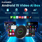 PLAYAIBOX Android 15.0 CarPlay Ai Box