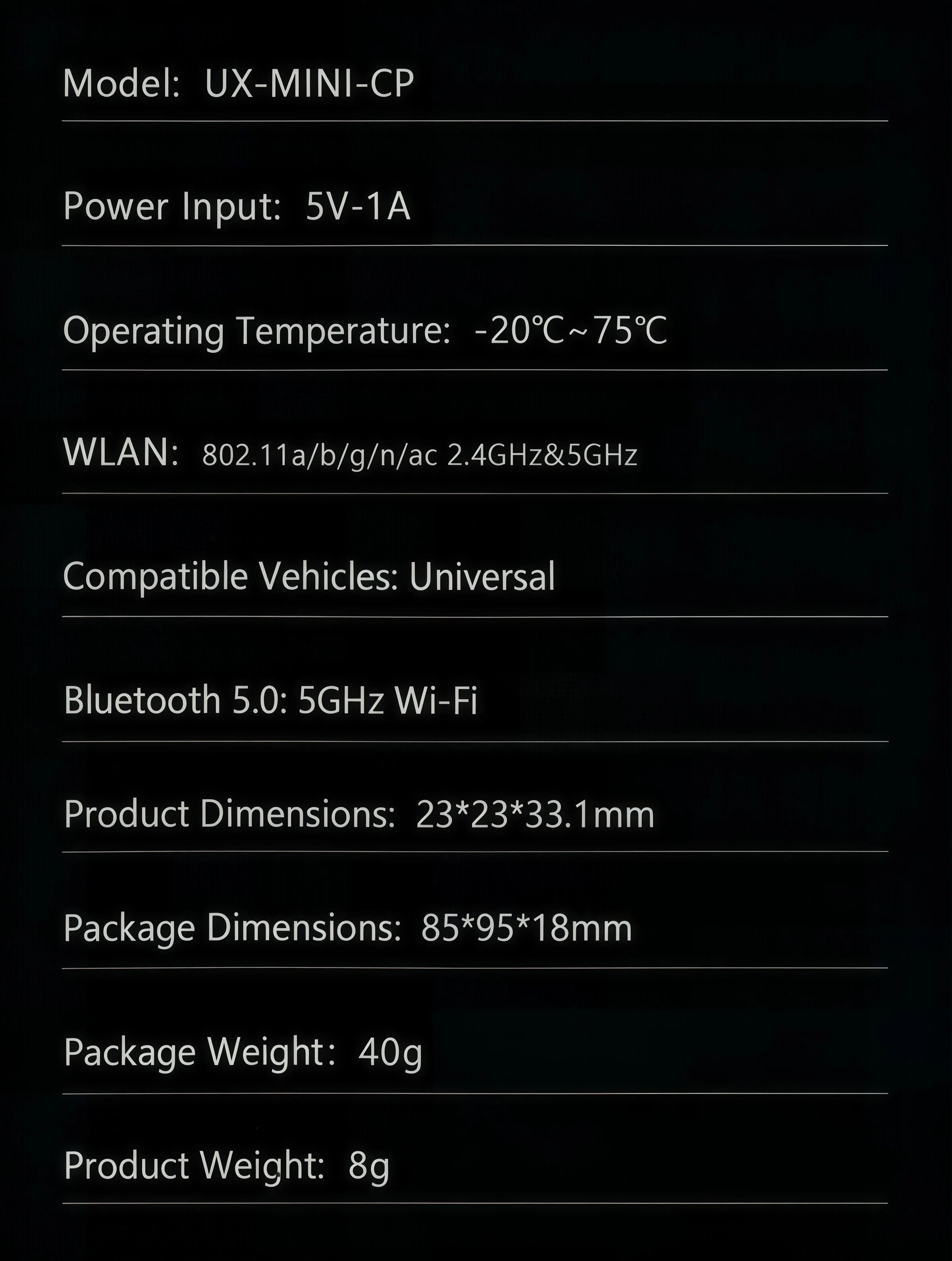 2026 New Model. Wired CarPlay to Wireless CarPlay. Compatible with Both Android and Apple Devices. Ultra-mini, Stable Connection