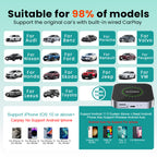 PLAYAIBOX Android 15.0 CarPlay Ai Box
