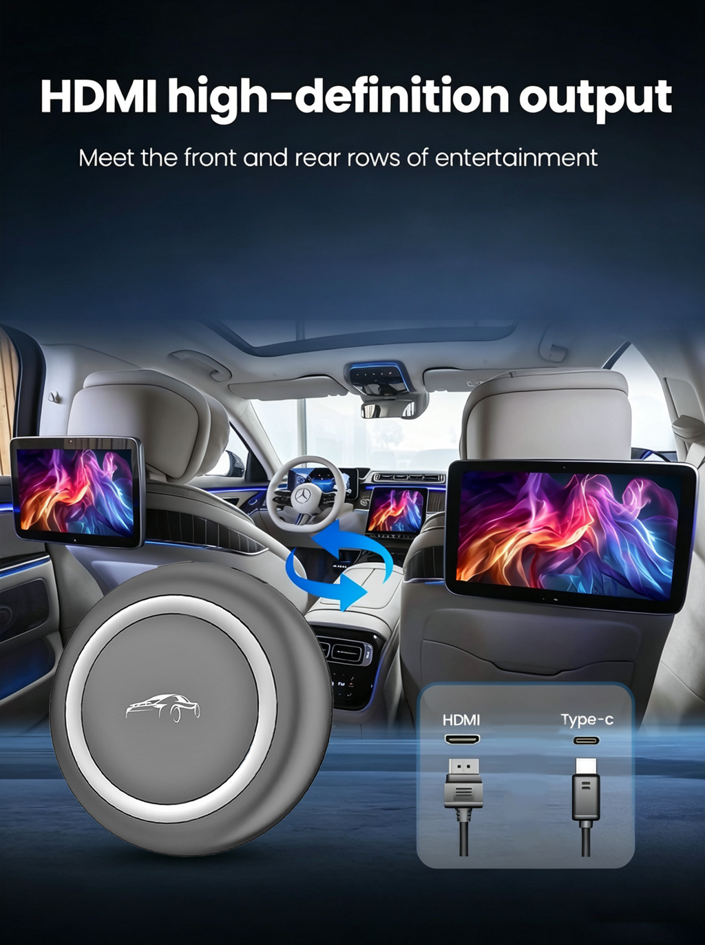 PlayAiBox15 System Car Multimedia 4G 64GB CarPlay Android 13 Tbox with Massive Apps AI Video Box Wireless Adapter for Youtube
