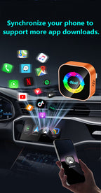 NEW 4-in-1 Wireless CarPlay Dongle Is Plug-and-play, Stable, and Connects Via CarPlay/Android Auto/Android Mirror/Apple Mirror.