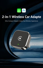 Wireless CarPlay Adapter, Supports Wired to Wireless Conversion for Android Auto and Apple Connectivity