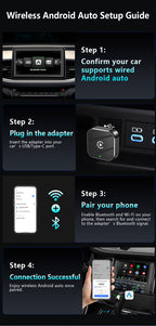 Wireless CarPlay Vehicle Android Auto Car Play Adaptor Mini USB Car Play Dongle for Apple Carplay Wireless Adapter