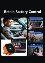 Wireless Carplay Android Auto Adapter Ai Box Plug and Play Fast Stable Connection Multimedia System Upgrade Kit