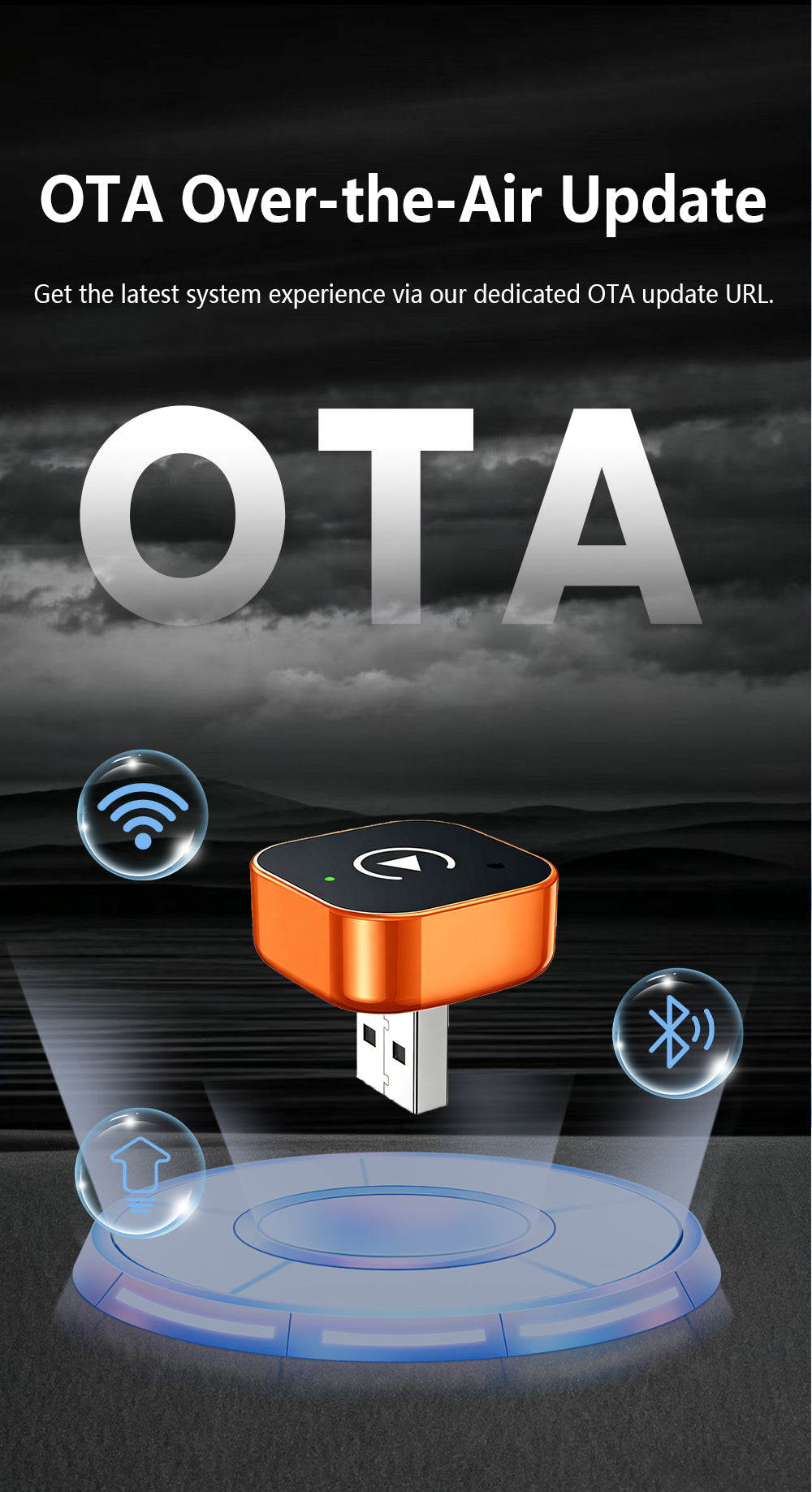Wireless Carplay Android Auto Adapter Ai Box Plug and Play Fast Stable Connection Multimedia System Upgrade Kit