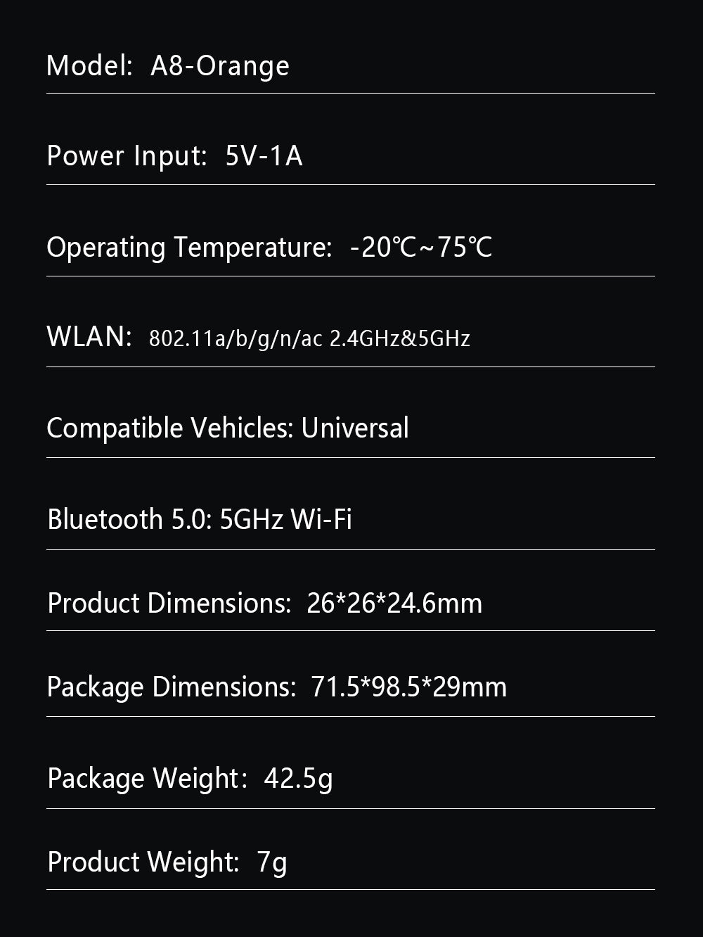 Wireless Carplay Adapter for iPhone Latest Upgrade,  Wired to Wireless for Apple Car Play Plug & Play, Zero-Lag Auto-Connect GPS