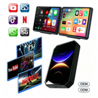 Carplay Wireless Adapter, AI Box Carplay Supports for Netflix/YouTube/TF Card, 2GB+16GB Magic Box Adapter, Plug & Play